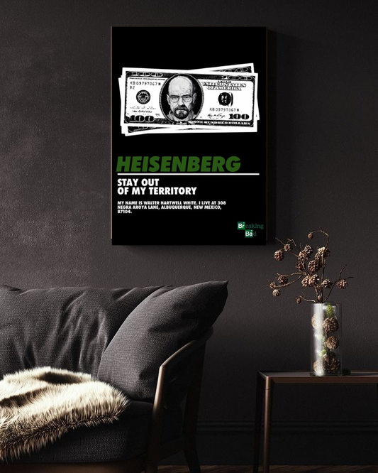 Heisenberg dollar bill (Breaking bad 005)